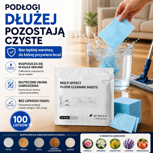 BYREXA™ – Rozpuszczalne listki do mycia